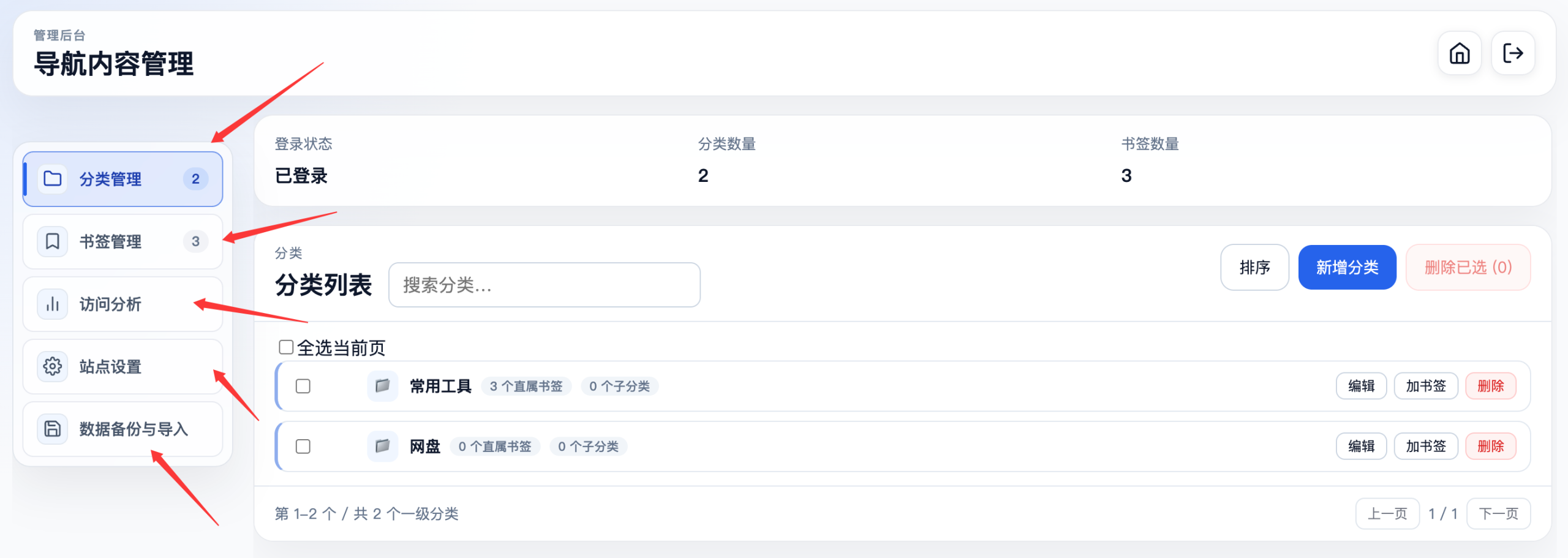 图片[2]-还在用别人家的导航站？这个开源项目直接把导航网站部署到 Cloudflare！-57技术坊